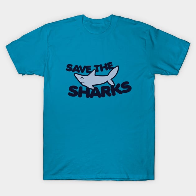 Save the Sharks T-Shirt by bubbsnugg